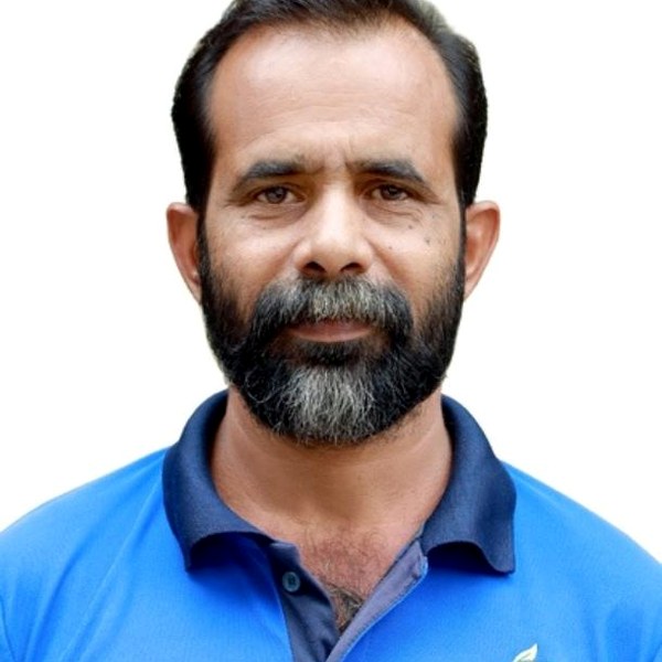 Vasudevan K R, Care Giver Supervisor at SIMHAR Swasthi Mandir